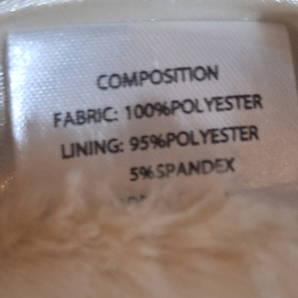 New With Tags Soft Cream Faux Fur Shawl Wrap Shrug Formal Evening Wedding #2053 - Picture 7 of 8